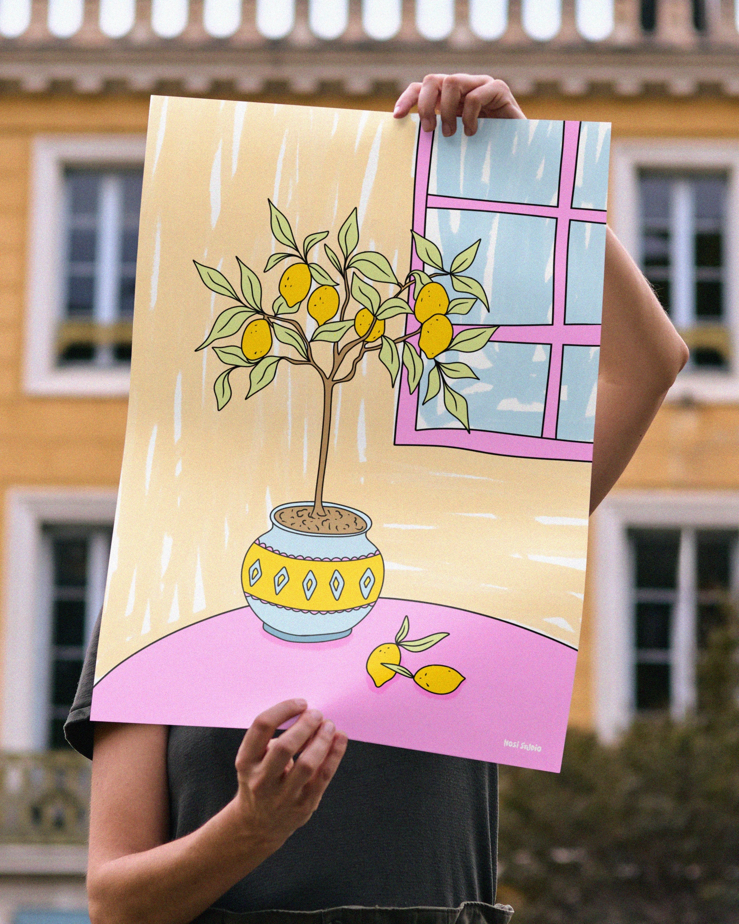 Sol i potte